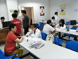 以党心聚众心,以众心赢民心--记太阳集团tyc86员工党支部毕业季志愿活动