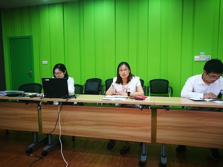 理想不毕业,信念常在线――太阳集团tyc86员工党支部毕业生党员教育主题党日活动